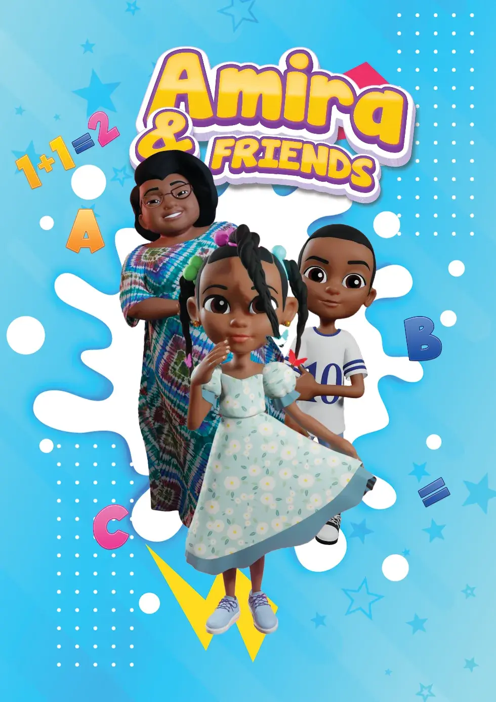 Amira & Friends — animated characters